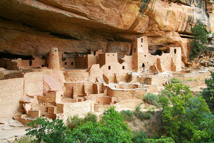 Cliff dwellings at Mesa Verde National Park