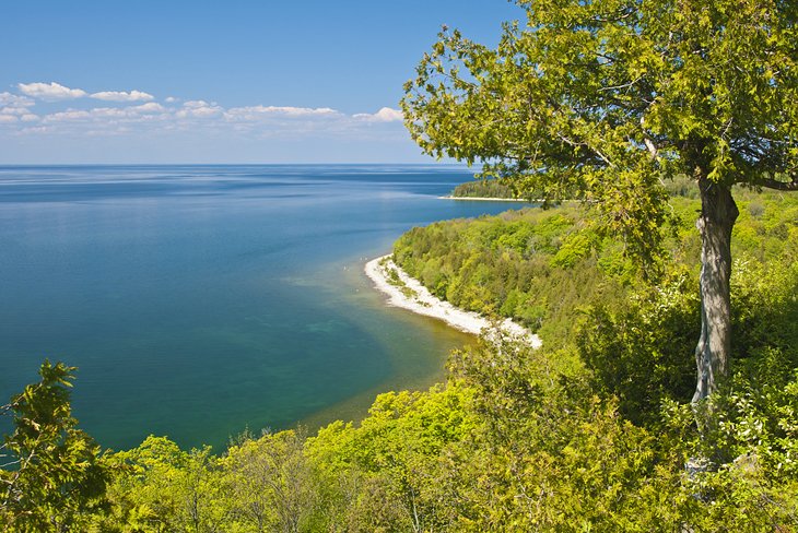 Sven's Bluff, Peninsula State Park, Wisconsin