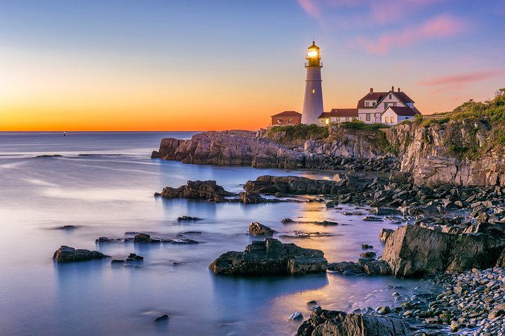 Portland Head Light in Cape Elizabeth