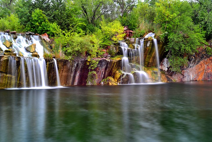 Montello Granite Quarry Waterfalls