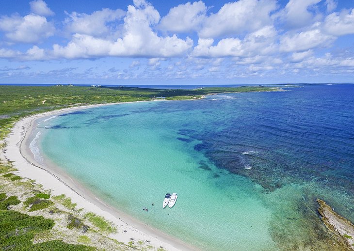 Aerial view of Savannah Bay