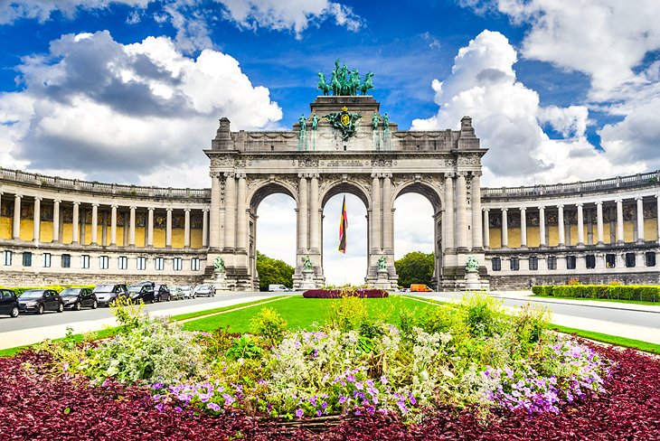 The Arc du Triumph at the Parc du Cinquantenaire, Brussels
