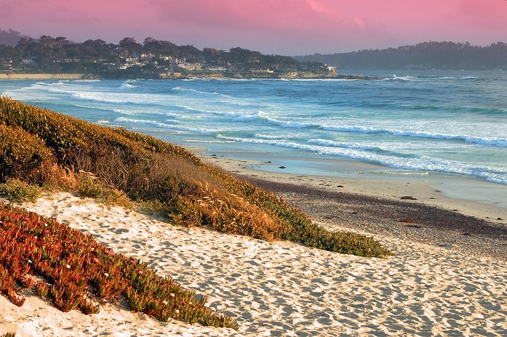 Sunset at Carmel Beach