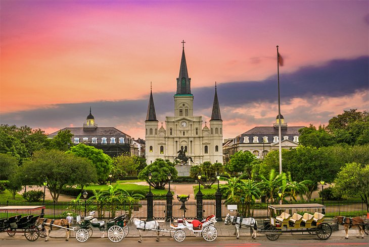 Jackson Square in New Orleans