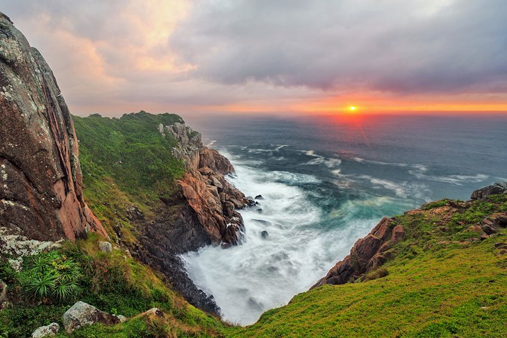 Sunrise at Praia do Rosa