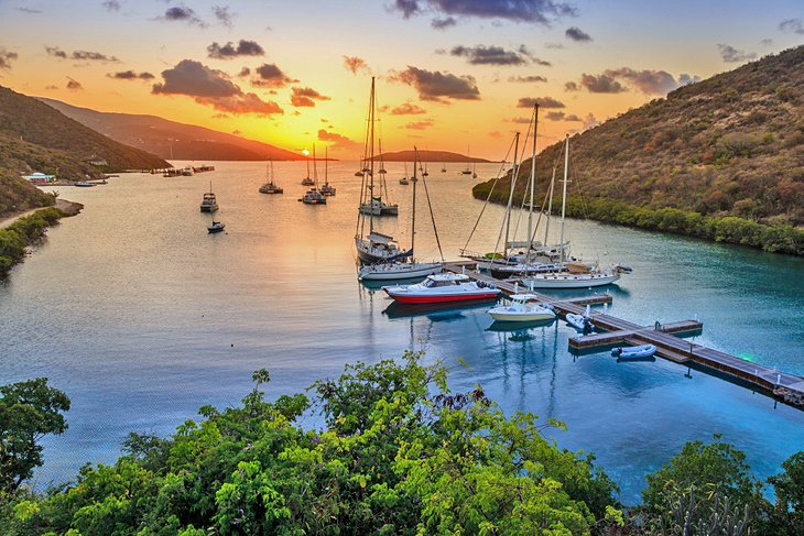 Sunset at North Sound, Virgin Gorda