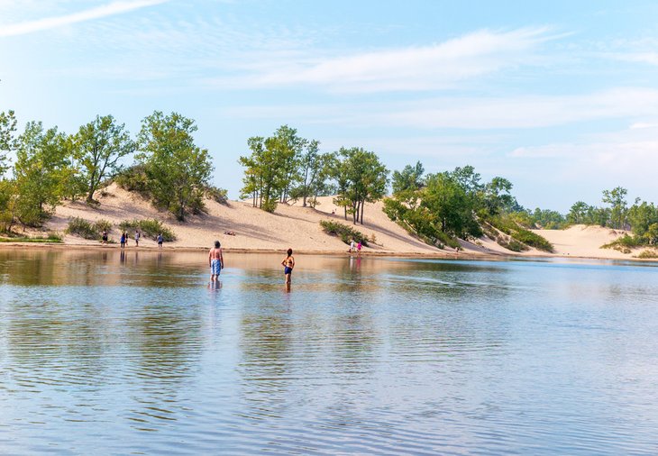 Sandbanks Provincial Park in Prince Edward County