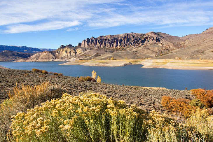 Blue Mesa Reservoir and the Dillon Pinnacles