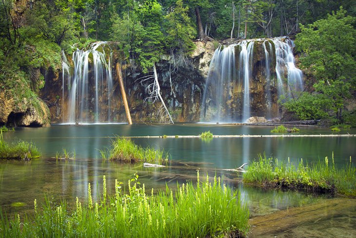 Waterfall at Hanging Lake