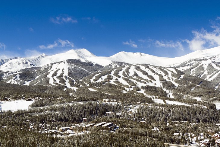 Breckenridge in the winter