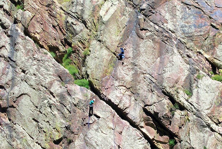Estes Park rock climbing