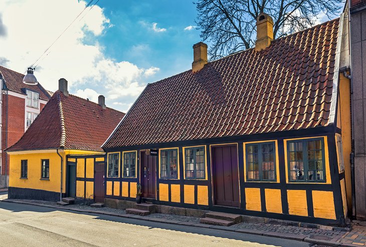 Childhood home of Hans Christian Anderson in Odense