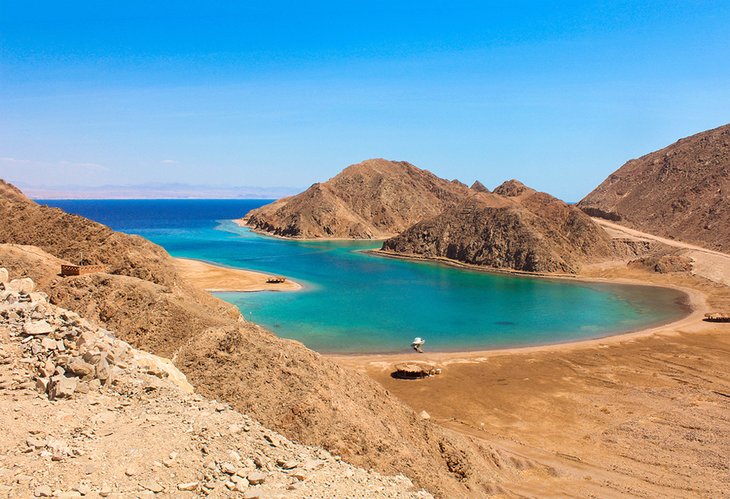 Fjord Bay near Taba