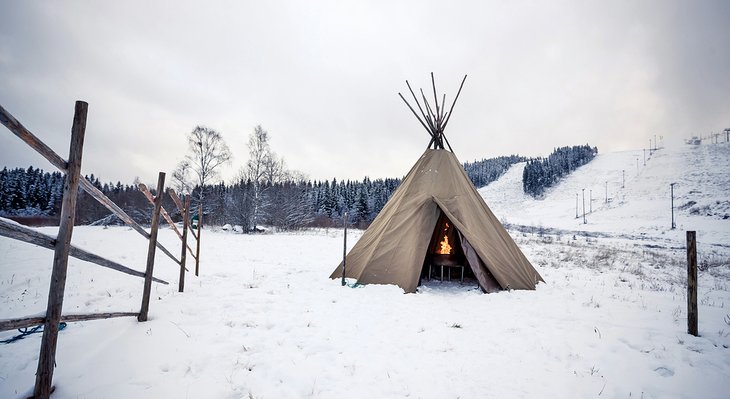 Teepee tent in Kemi