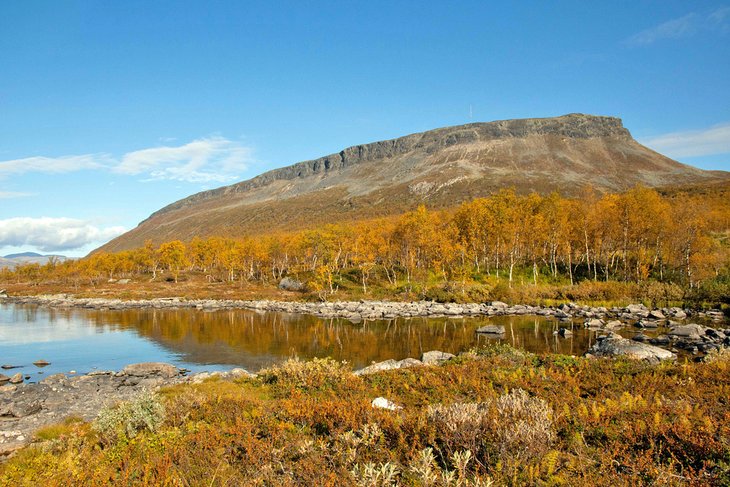 Saana mountain in Kilpisjärvi