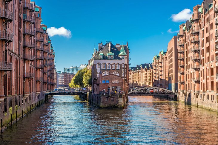 The Water Castle in the Speicherstadt, Hamburg