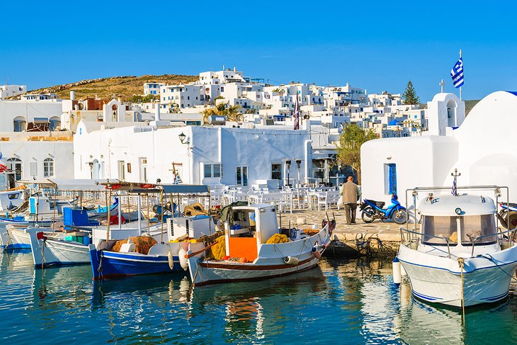 Fishing Port in Náoussa Village