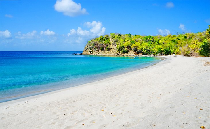 Anse La Roche Bay on Carriacou Island