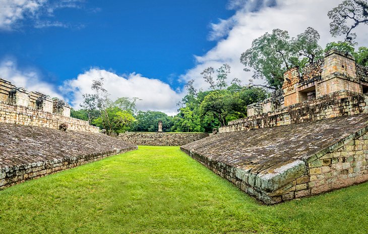 Ball court, Copan Archaeological Site