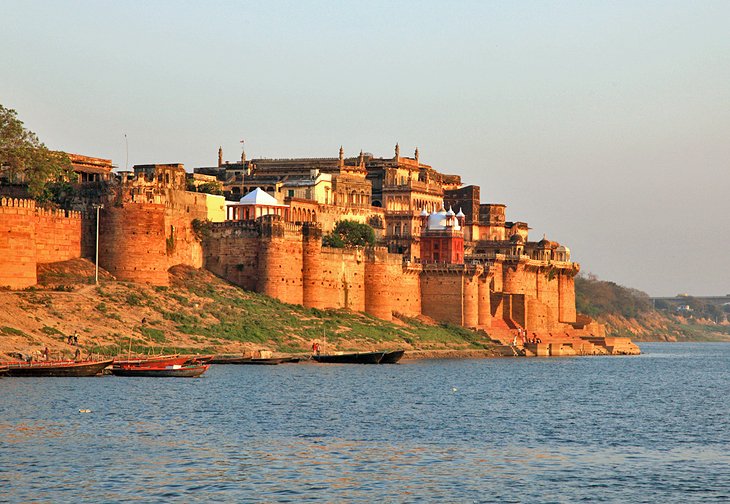 Ramnagar Fort on the banks of the Ganges River