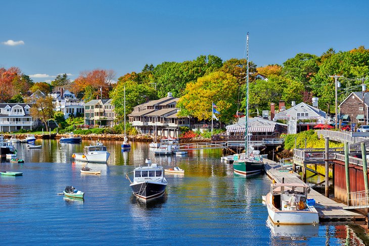 Boats in Perkins Cove