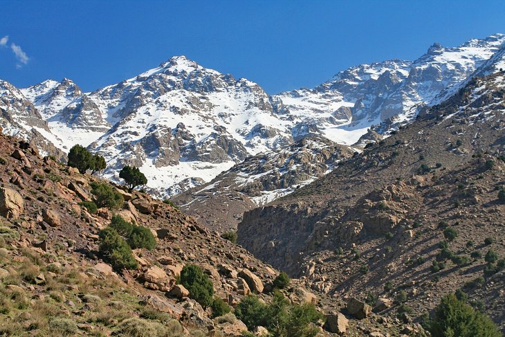 Jebel Toubkal mountain, Toubkal National Park