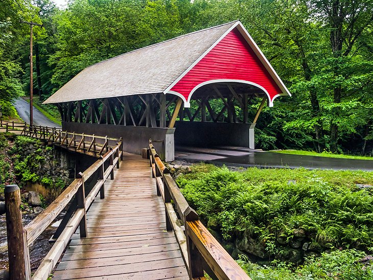 The Flume Covered Bridge