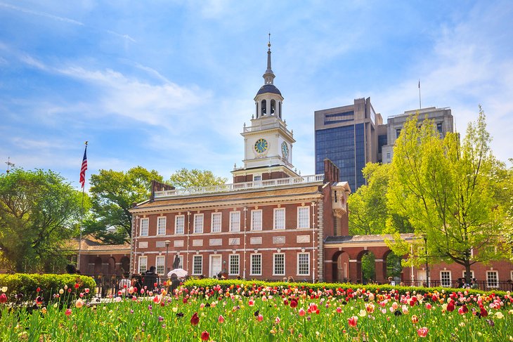 Independence Hall in Philadelphia