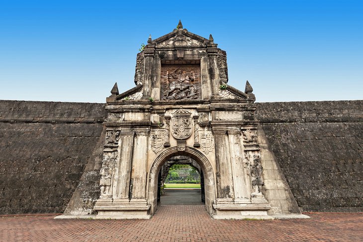 Fort Santiago in the Intramuros, Manila