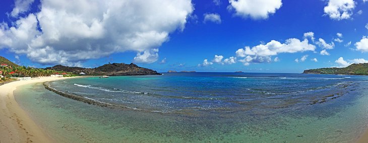 Panorama of Lorient Beach