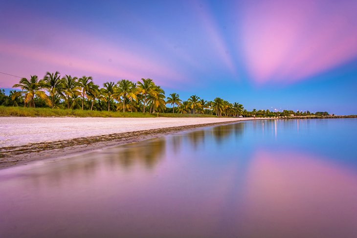 Sunset at Smathers Beach, Key West