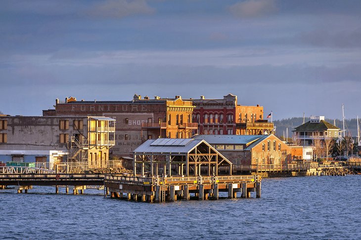 Historic Port Townsend at sunrise