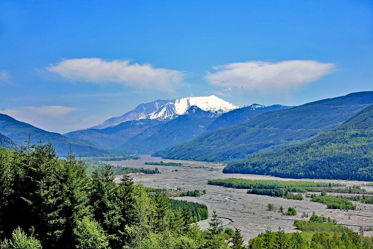 Mount St. Helens and the Toutle River Valley
