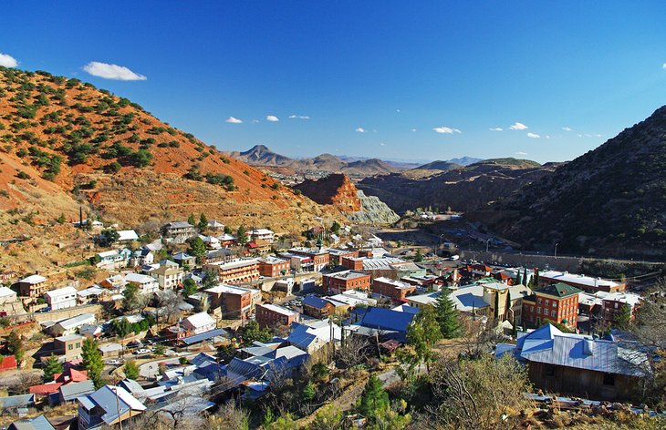 View over Bisbee