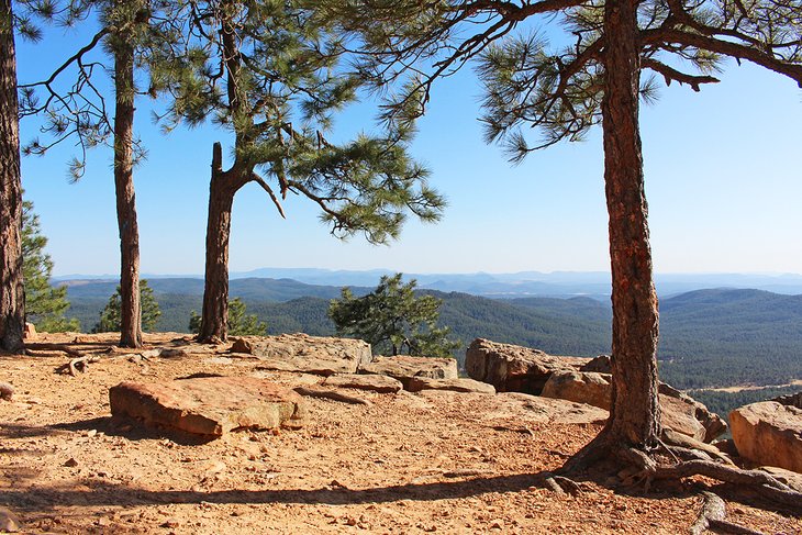 View from Rim Road near Payson