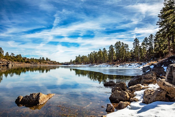 Fool Hollow Lake near Show Low