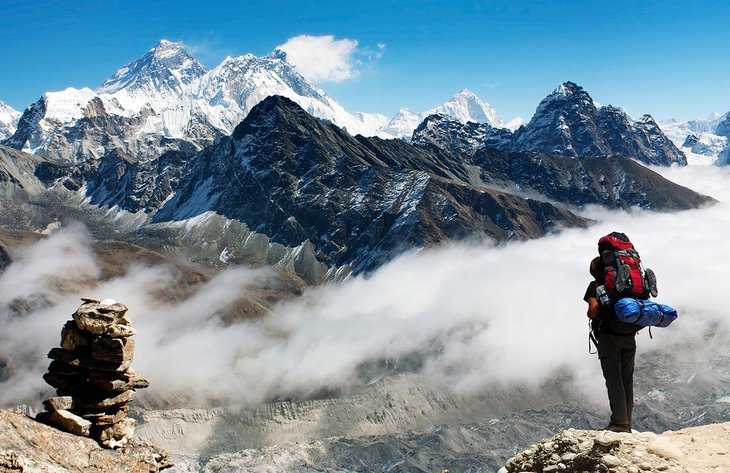 The hike to Everest Base Camp