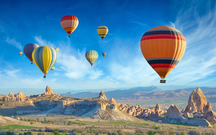 Balloons at Cappadocia, Turkey