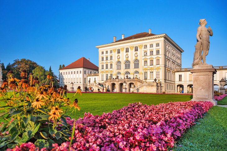 Nymphenburg Castle and Gardens in Munich, Germany