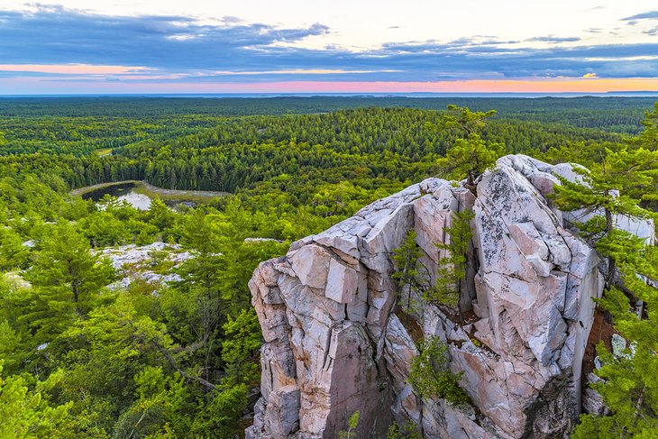 View from the Crack Trail