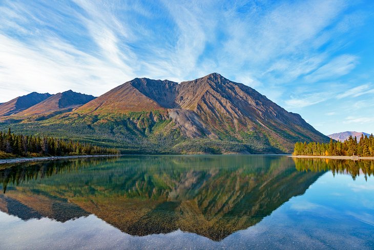 Kathleen Lake in Canada's Yukon