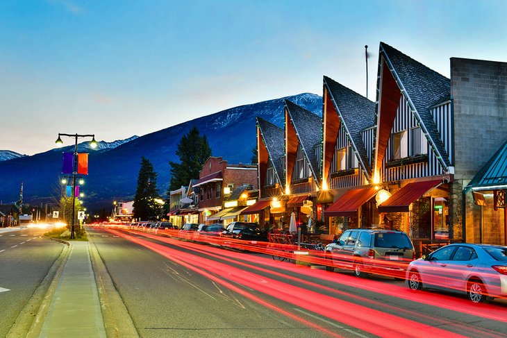 Evening in Jasper, Alberta