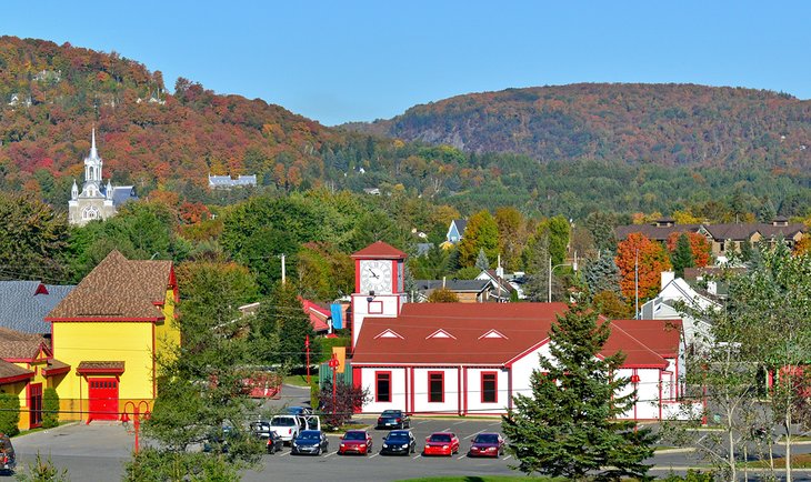 Saint-Sauveur in the fall