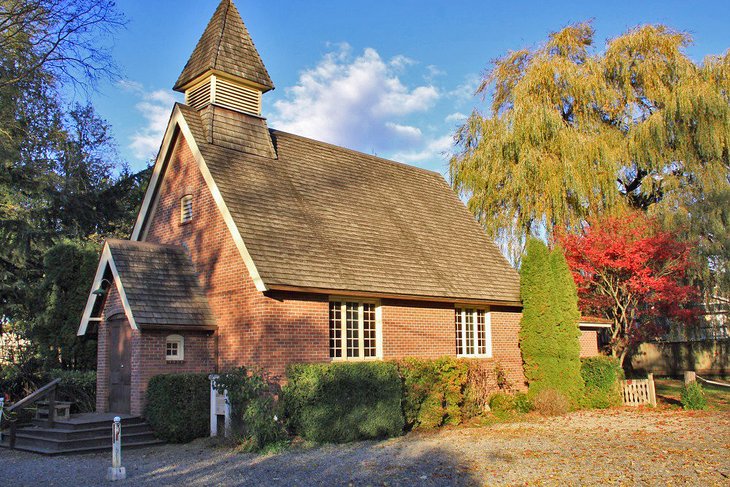 Clayburn Church in Clayburn Village