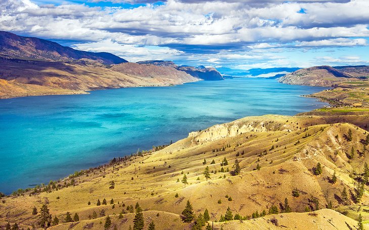 View of Kamloops Lake