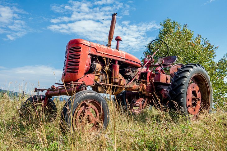 Old tractor