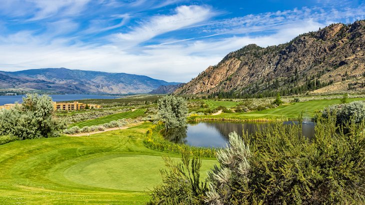 Golf course near Osoyoos