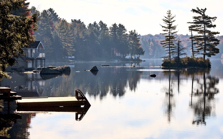 A lake in Muskoka