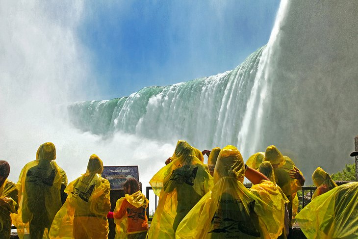 View from below Horseshoe Falls, Niagara Falls