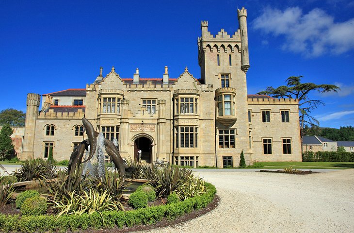 Lough Eske castle in Donegal County, Ireland